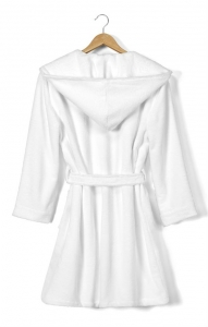Халат с капюшоном Santana Hooded от Casual Avenue white (белый)