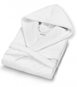 Халат с капюшоном Santana Hooded от Casual Avenue white (белый)