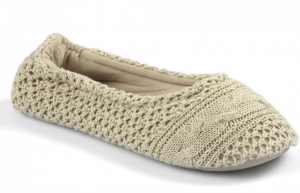 Домашние балетки Casual Avenue Bradford flax (льняной)