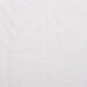 Коврик для ванной 60x90 Roberto Cavalli Zebrona 012 bianco белый