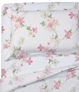 Постельное белье евро макси Mirabello Vine Flowers col 09 pinc