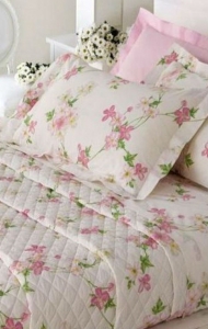 Постельное белье евро макси Mirabello Vine Flowers col 09 pinc
