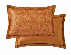 Постельное белье 2 спальное евро Blanc des Vosges Sheherazade topaze
