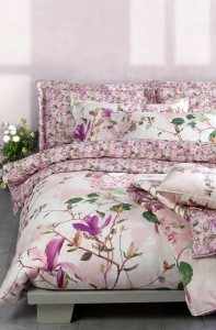Постельное белье евро PICCOLE PIONIE R09 Rosa от Mirabello