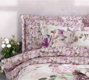 Постельное белье евро PICCOLE PIONIE R09 Rosa от Mirabello
