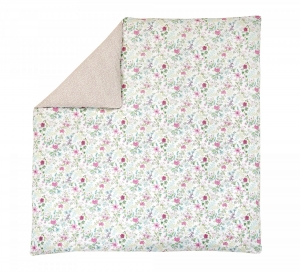 Постельное белье 2 спальное евро Blanc des Vosges Poeme pink