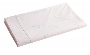 Постельное белье 2 спальное евро Blanc des Vosges Lily poudre