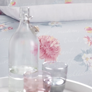 Постельное белье 2 спальное евро Curt Bauer Allegra 1229 grau-rosa