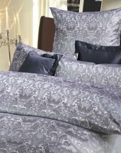 Постельное белье 2 спальное евро Curt Bauer Florenz 1022 perlgrau