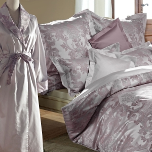 Постельное белье 1,5 спальное Curt Bauer Louis XIV mauve розово-лиловое