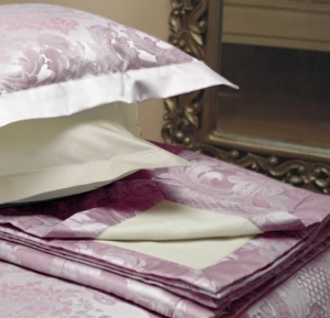Постельное белье 1,5 спальное Curt Bauer Louis XIV mauve розово-лиловое
