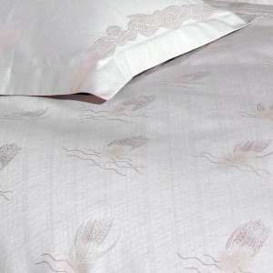 Постельное белье семейное Blanc des Vosges Nympheas