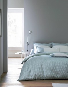Постельное белье 2 спальное евро Blanc des Vosges Andy opal