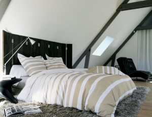 Постельное белье 2 спальное евро Blanc des Vosges Grand large