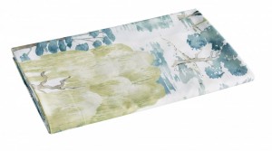 Постельное белье 2 спальное евро Sanderson Au bord de l'eau celadon