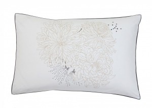 Постельное белье 2 спальное евро Blanc des Vosges Galaxie lin