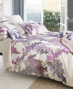 Постельное белье 2 спальное евро Sandersen Wisteria Fall