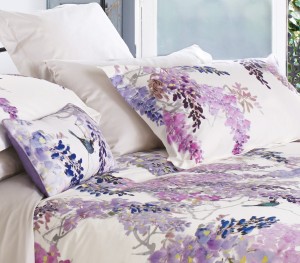 Постельное белье 2 спальное евро Sandersen Wisteria Fall