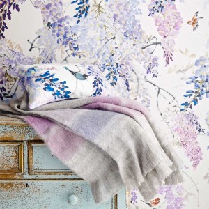 Постельное белье 2 спальное евро Sandersen Wisteria Fall