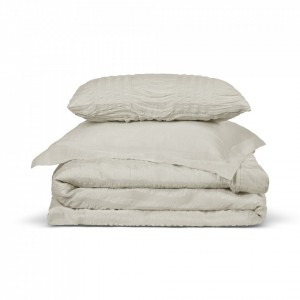 Постельное белье 2 спальное евро макси Hamam Hanim слоновая кость