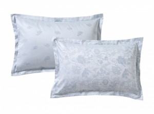 Постельное белье 2 спальное евро HESPERIDE PORCELAINE от blanc des vosge
