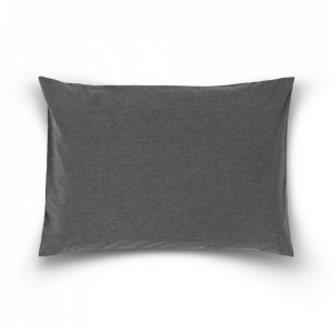 Наволочки 2шт 50x70 Hamam Heather Percale темно-серые