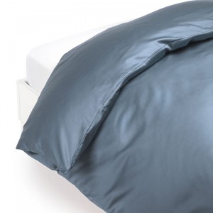 Пододеяльник 155х200 Caleffi Unita бязь blu/avio
