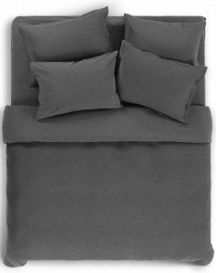 Пододеяльник 220x240 Hamam Knotty Weave серый