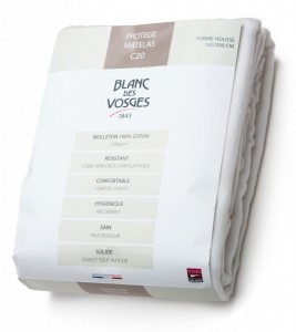 Наматрасник 140х200х27 Blanc des Vosges Наматрасник 140х200х27 Blanc des Vosges