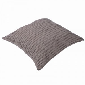 Подушка декоративная 45х45 Hamam Dimension Waffle mocha мокко