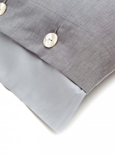 Постельное белье евро Mirabello CHARME N41 grigio