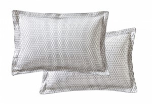 Постельное белье 2 спальное евро FAIENCE PERLE от Blanc des Vosg