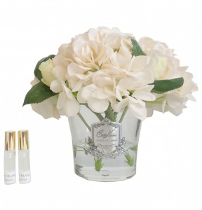 Букет Гортензии с бутонами роз шампань HYDRANGEAS&ROSEBUDS CHAMPAGNE от Cote Noir