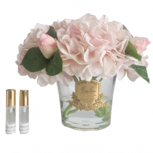 Букет Гортензии с бутонами роз розовый HYDRANGEAS&ROSEBUDS PINK BLUSH от Cote Noir
