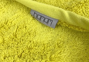 Полотенце махровое 50x100 Hamam Aire citron лимонный