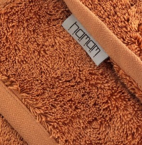 Полотенце махровое 100x180 Hamam Aireantique coral (светлый терракот)