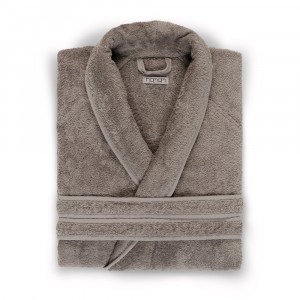 Халат махровый Hamam Aire vapour дым