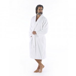 Халат махровый Hamam Aire shell white белый