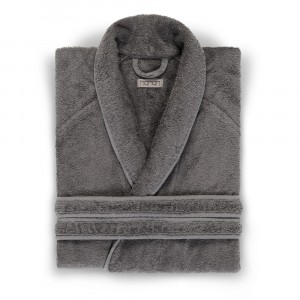 Халат махровый Hamam Aire mineral (оловянный)