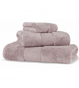 Полотенце махровое 100х150 Hamam Ash ash rose (пыльно-розовый)