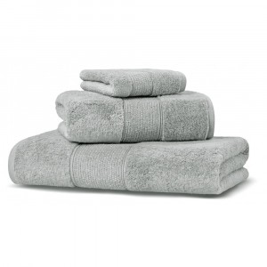 Полотенце махровое 70х140 Hamam Ash pale grey (светло-серый)