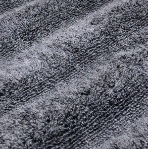 Полотенце махровое 70х140 Hamam Ash Ribbed Anthracite (антрацит)