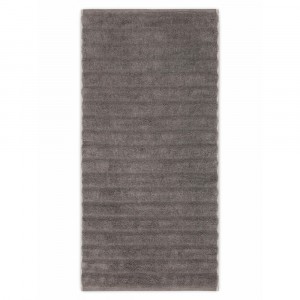 Полотенце махровое 30х40 Hamam Ash Ribbed Brown (коричневый)