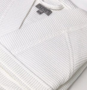 Халат вафельный Hamam Calamus white белый