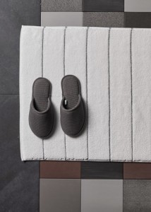 Домашние тапочки вафельные закрытые Calamus dark grey темно-серый от Hamam