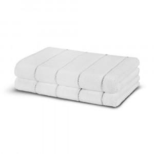 Коврик для ванной Cozy 60х95 white/dark grey (белый/темно-серый) от Hamam
