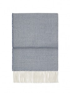 Плед 130x200 Elvang Breeze delph/atlantic/white