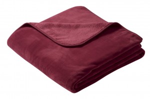 Плед 180х200 Biederlack Pure soft rot