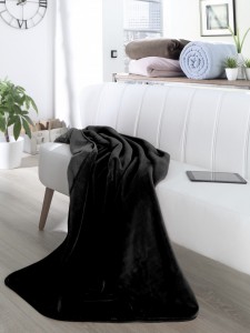 Плед 180х200 Biederlack Pure soft schwarz Плед 180х200 Biederlack Pure soft schwarz