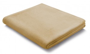 Плед 150х200 Biederlack Pure cotton beige